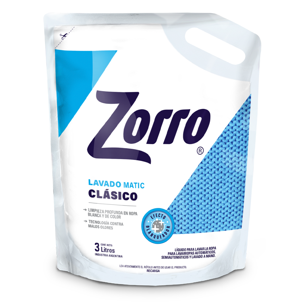 Zorro Clásico 3L