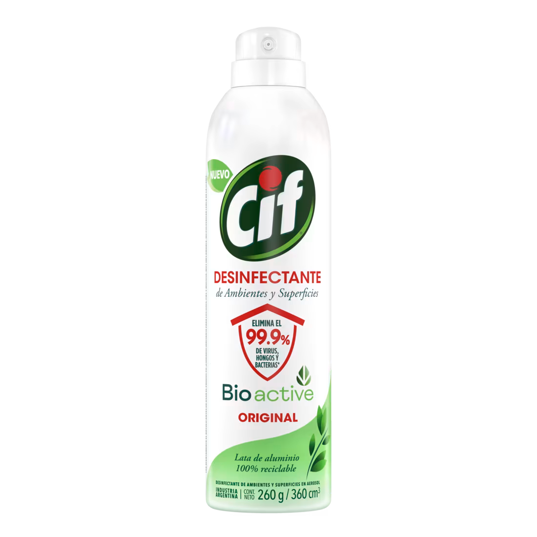 Cif Aerosol Desinfectante de Ambientes y Superficies Original