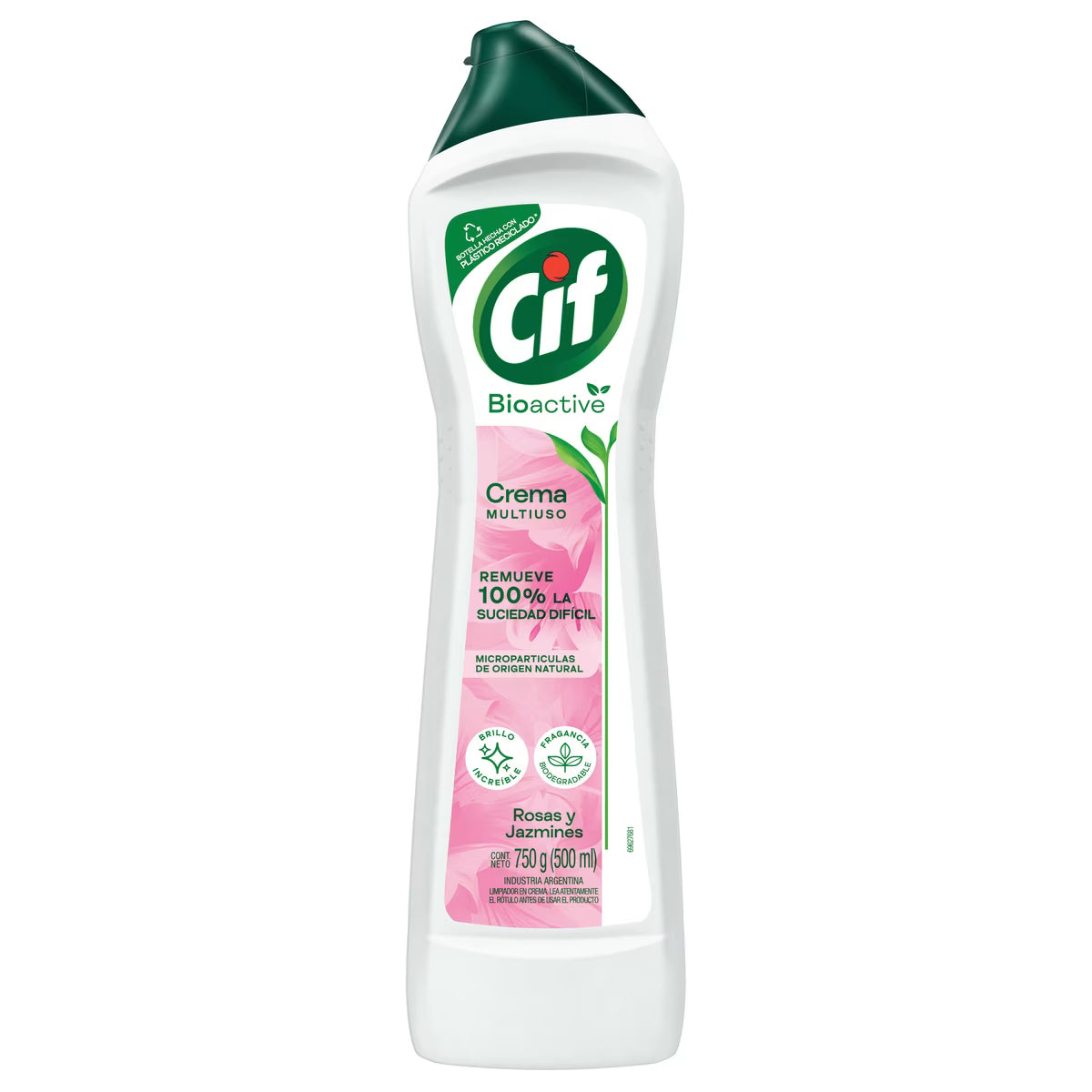 Cif Bioactive Crema Multiuso Rosas y Jazmines