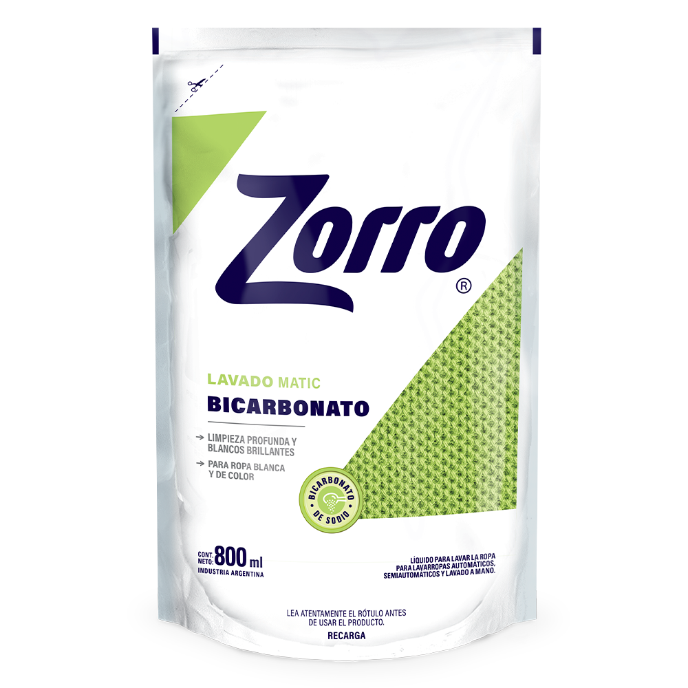 Zorro Bicarbonato 800ml