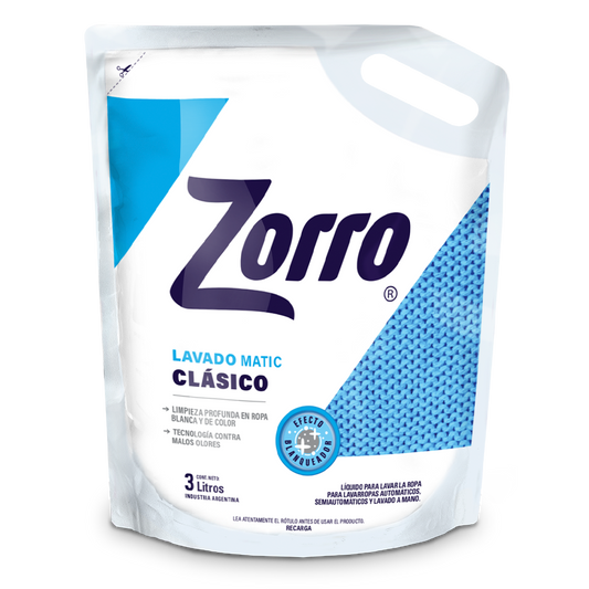 Zorro Clásico 3L