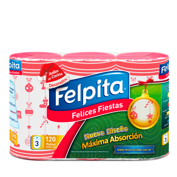 Felpita FIESTAS 120 paños