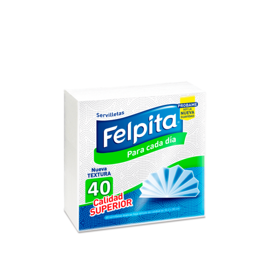 Felpita servilletas x40