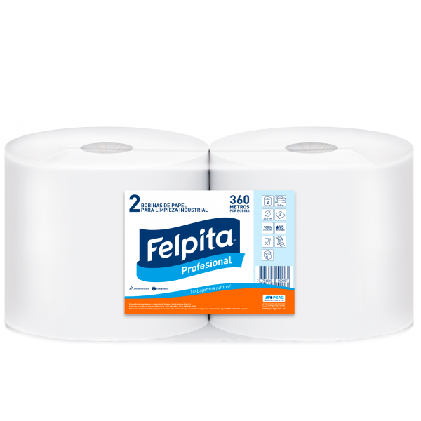 Felpita 2 bobinas x360 Metros institucional