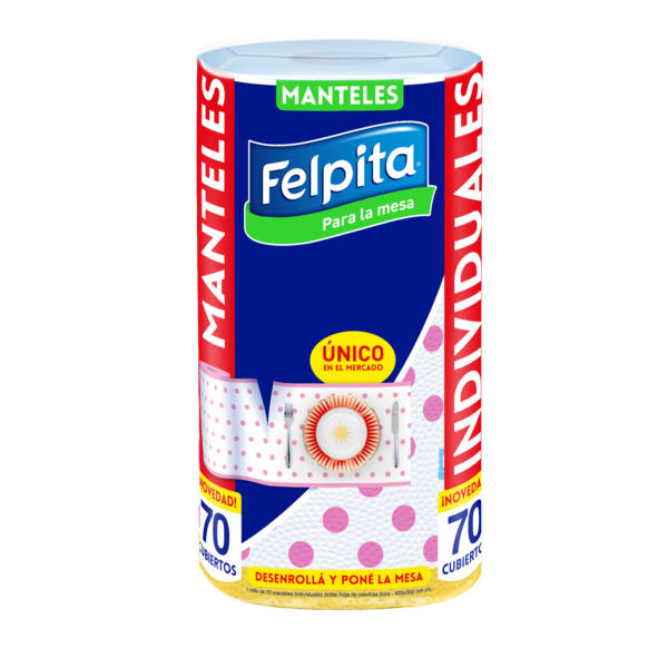 Felpita manteles x70