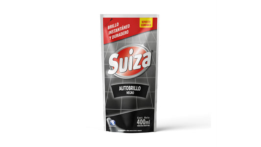 Autobrillo Suiza Doypack Negro (400 ml)