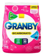 Jabón en Polvo GRANBY Bicarbonato Baja Espuma de Rosas 3 Kg