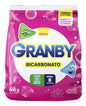Jabón en Polvo para lavar ropa GRANBY Bicarbonato Baja Espuma de Rosas 800 g