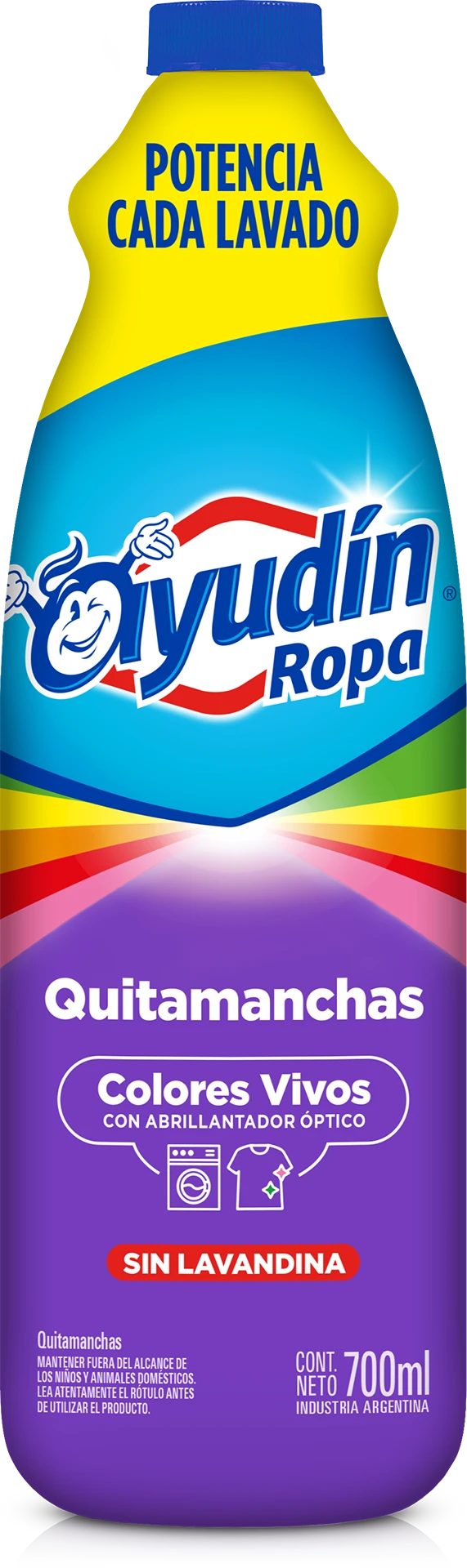 Ayudín® Ropa Quitamanchas Colores Vivos