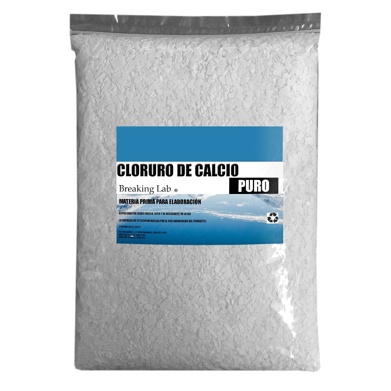 CLORURO DE CALCIO EN ESCAMAS 1KG