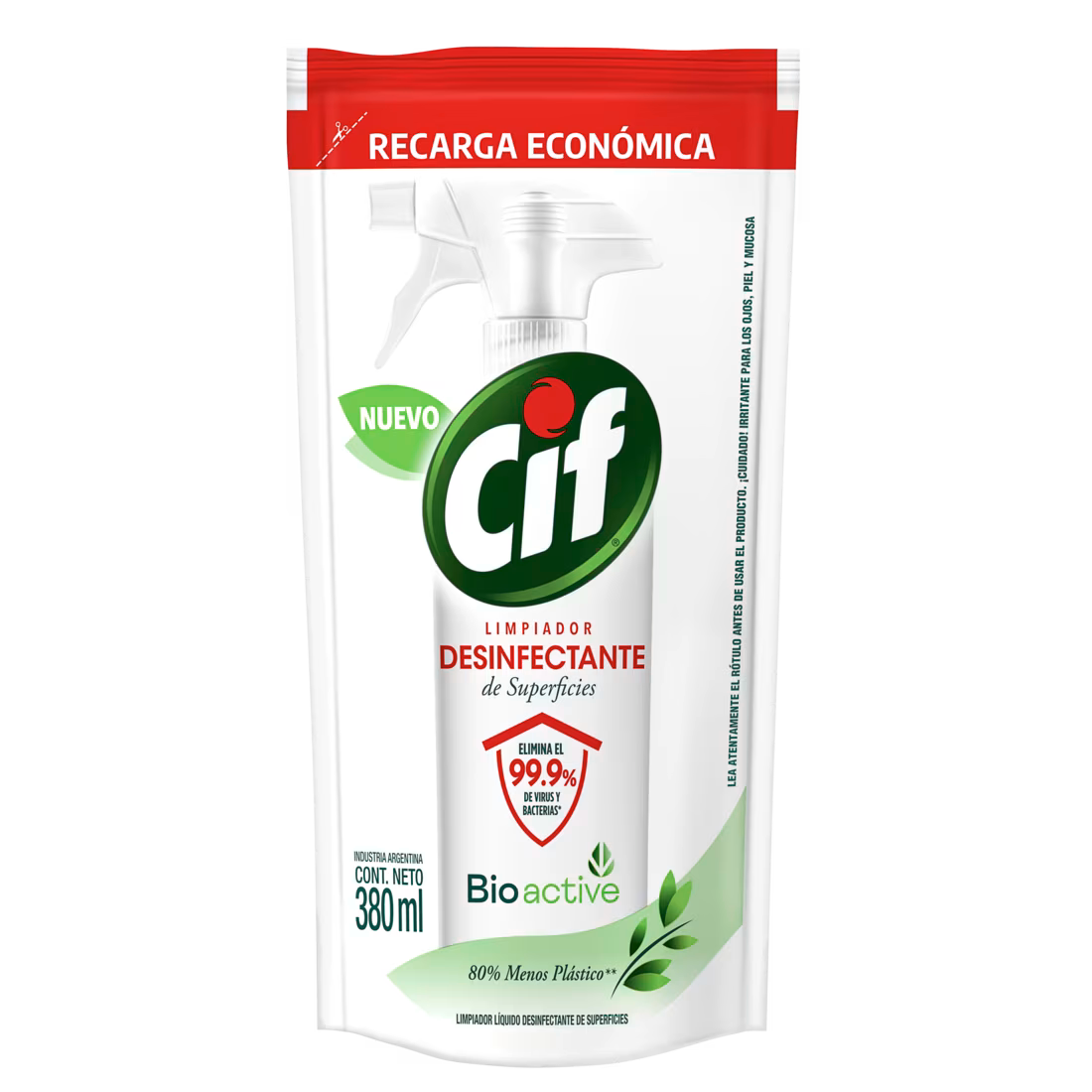Cif Limpiador Líquido Desinfectante de Superficies