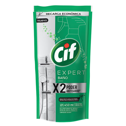 CIF Expert Baño Recarga Económica 450ml