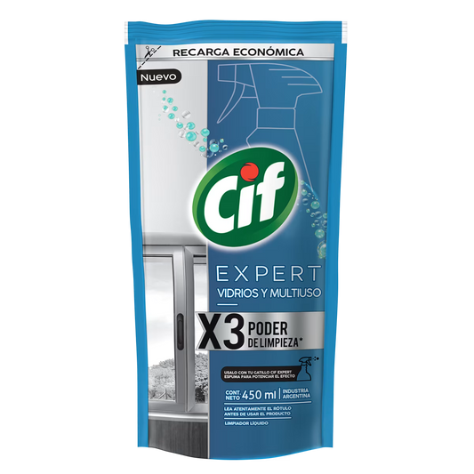 CIF Expert Vidrios y Multiuso Recarga Económica