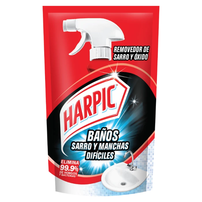Harpic Baños Sarro y Manchas difíciles doy pack