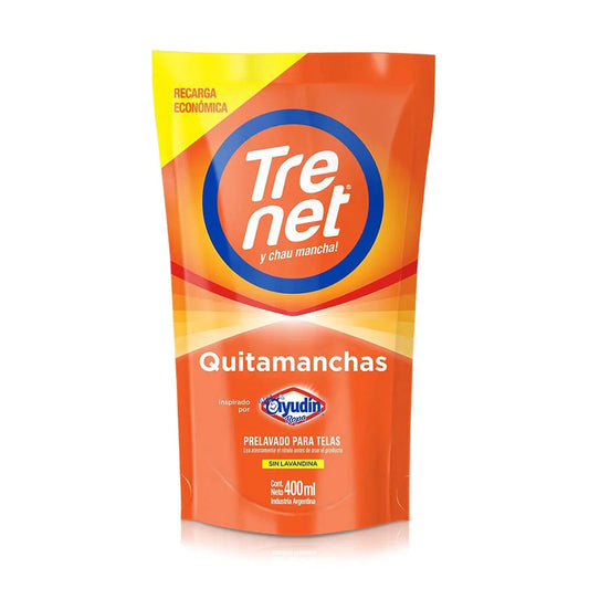 TRENET QUITAMANCHAS PRELAVADO X400ML